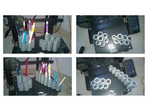 dolma kalem Kulp destek katlama dönüştürmek bambu ayakta durmak 3d print model - Mito3D