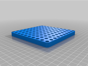 10x10 altıgen bit organizatör 3d print model - Mito3D