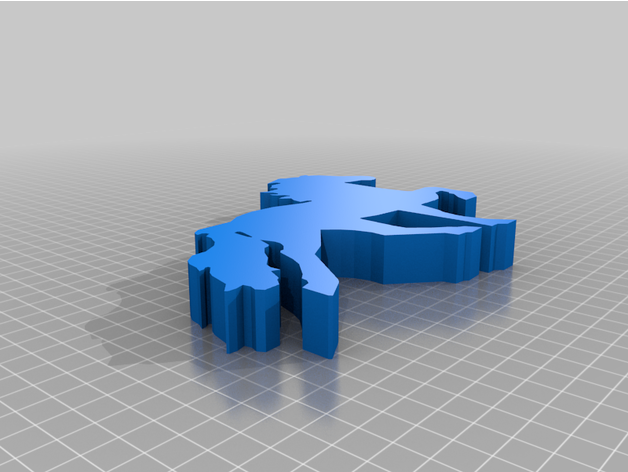 cavallo keyhanger 3D print model - Mito3D