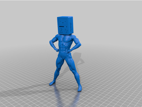 homme muscle bmo 3d print model - Mito3D