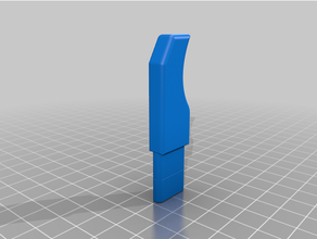 fm-9 extended charging handle 3d print model - Mito3D