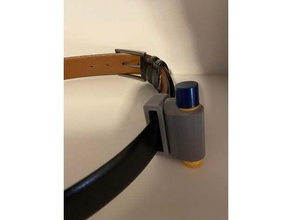 belt chapstick magnet holder edc 3d print model - Mito3D