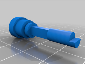 trasformatori giocattolo scettro deriva arma 3d print model - Mito3D