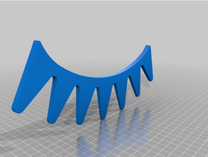 Helm Spikes 3d print model - Mito3D