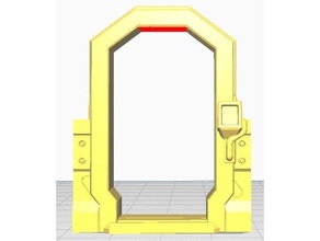 open small door 3d print model - Mito3D