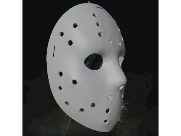 jason mkx mask props 3D print model - Mito3D