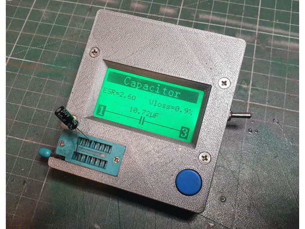 component test case geekcreit meter resistor 3D print model - Mito3D