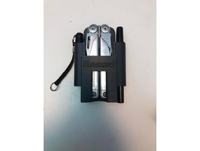 leatherman surge sharpner holder mini maglite 3d print model - Mito3D