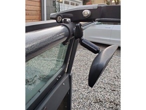 rollbar rearview mirror holder 3d print model - Mito3D
