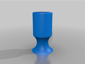 pythagorean greedy cup 3d print model - Mito3D
