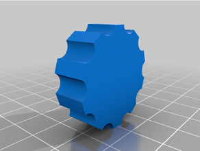 volume knob cap 3rd gen toyota tacoma 3d print model - Mito3D