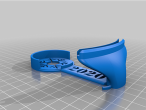 einfach Lithophan Halter Unterstützung Stand Tee Lichter Kerzen Bild 3d print model - Mito3D