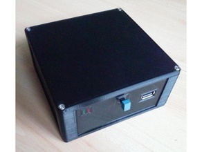 intel nuc case 3d print model - Mito3D