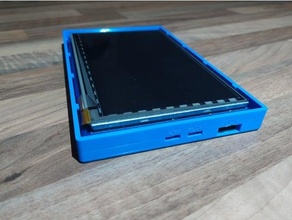 7 inch hdmi touch lcd case 3d print model - Mito3D