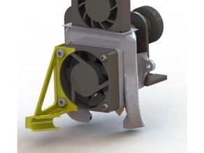 endoscope monter minv2 ventilateur 7mm USB caméra 3d print model - Mito3D