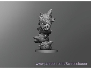 kar pokey dnd Zindanlar ejderhalar masaüstü 3d print model - Mito3D