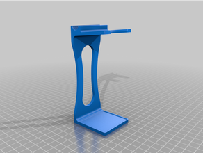 tıraş ayakta durmak fırça Ustura 3d print model - Mito3D