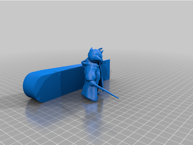 yoda batente porta 3D print model - Mito3D