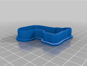 cookie cutter christmas sock 3d print model - Mito3D
