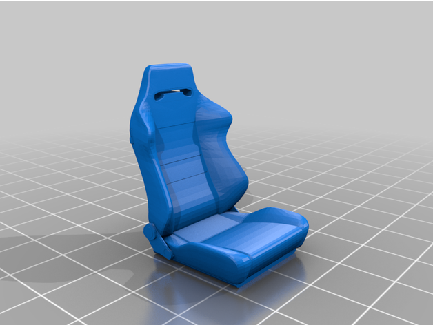 recaro sr3 coriandoli 1 24 scala 3D print model - Mito3D