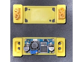 lm2596 secchio convertitore xt60 finisce Fai elettronica lm2596s dc voltaggio regolatore 3d print model - Mito3D