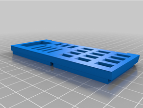 buton pil tepsi 3d print model - Mito3D