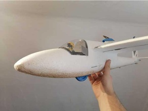 af-model sky surfer wheel glider landing gear rc plane 3d print model - Mito3D