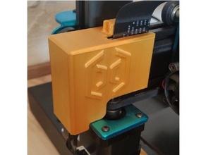 sidewinder x1 x-axis cover cable holder artillery 3d print model - Mito3D