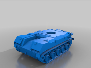 russian air assault vehicle bmd-2 military vdv 3d print model - Mito3D