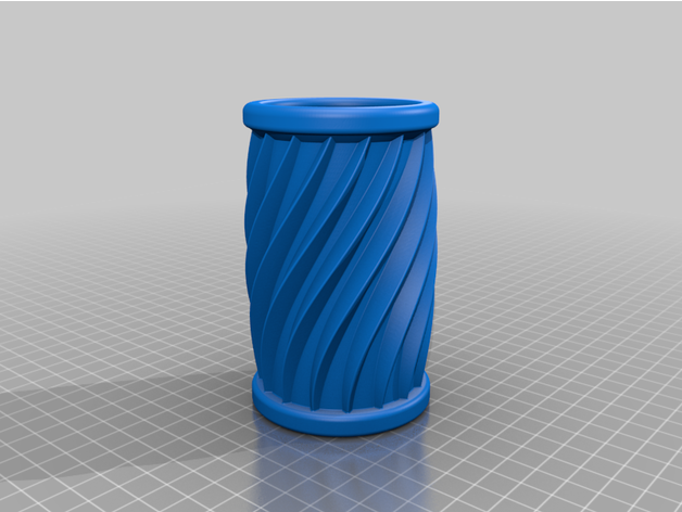 cilindro tipo organizador baño taza cocina cepillo dientes soporte estante 3D print model - Mito3D