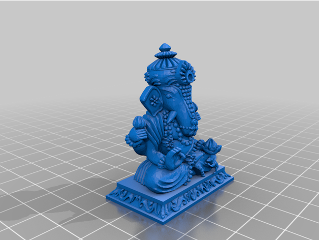 lord ganesh ganesha vinayagar remix 3D print model - Mito3D