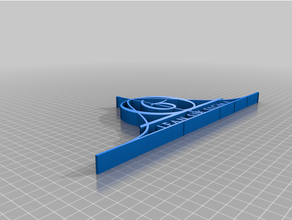 lean sigma belt logo 3d print model - Mito3D