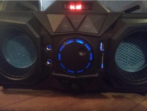 speaker cover fenton audio mdj95 3d print model - Mito3D