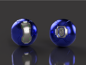 hale plazma el bombası 4 5 Kostüm oyunu Görüntüle destek video oyun 3d print model - Mito3D