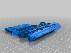 e 100 tank kolay Yazdır re upload 3d print model - Mito3D