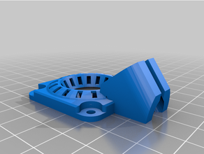 dial gauge holder 40mm fan guage cover 3d print model - Mito3D