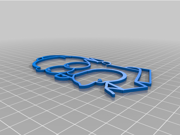 homero simpson 3D print model - Mito3D