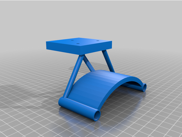 Schreibtisch Kopfhörer Aufhänger Halter Unterstützung Haken 3D print model - Mito3D