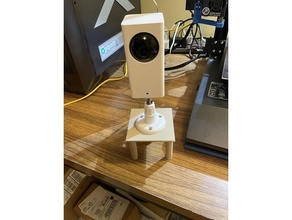 wyze Pfanne Nocken Halter Unterstützung Kamera montieren Wyzecam 3d print model - Mito3D