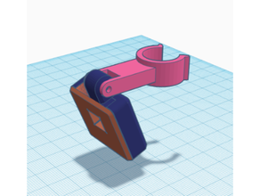 pi camera clip 3d print model - Mito3D
