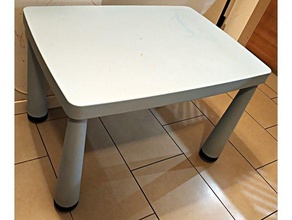 Ikea mammut table pied extension 3d print model - Mito3D