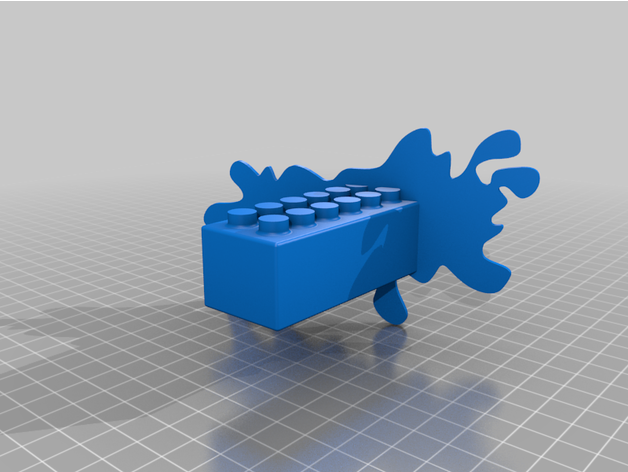 Derretendo Lego 3d impressora 3D print model - Mito3D