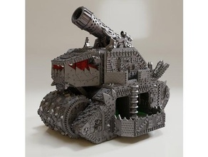 Krusher Festung 40k Orks warhammer40k Kriegshammer wh40k 3d print model - Mito3D