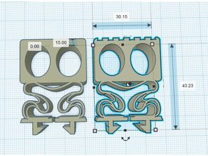 monster feet 3d print model - Mito3D