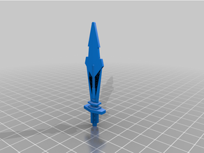 transformadores dinobot gruñido espada g1 juguete 3d print model - Mito3D