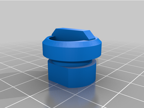 barrel lock plug 3d print model - Mito3D