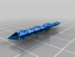 dorminhoco simulando kitbash destino 2 arma espaço marinho warhammer40k martelo guerra 40k wh40k 3d print model - Mito3D