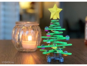 sapı masaüstü Noel ağaç dekorasyon süs süsler stemfie3d stemfie3dproject dekorasyonlar ağaçlar 3d print model - Mito3D