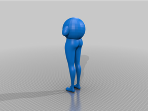 kirby legs 3d print model - Mito3D