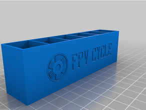 fpvcycle 3s battery organizer fpv toothpick tp3 3d print model - Mito3D